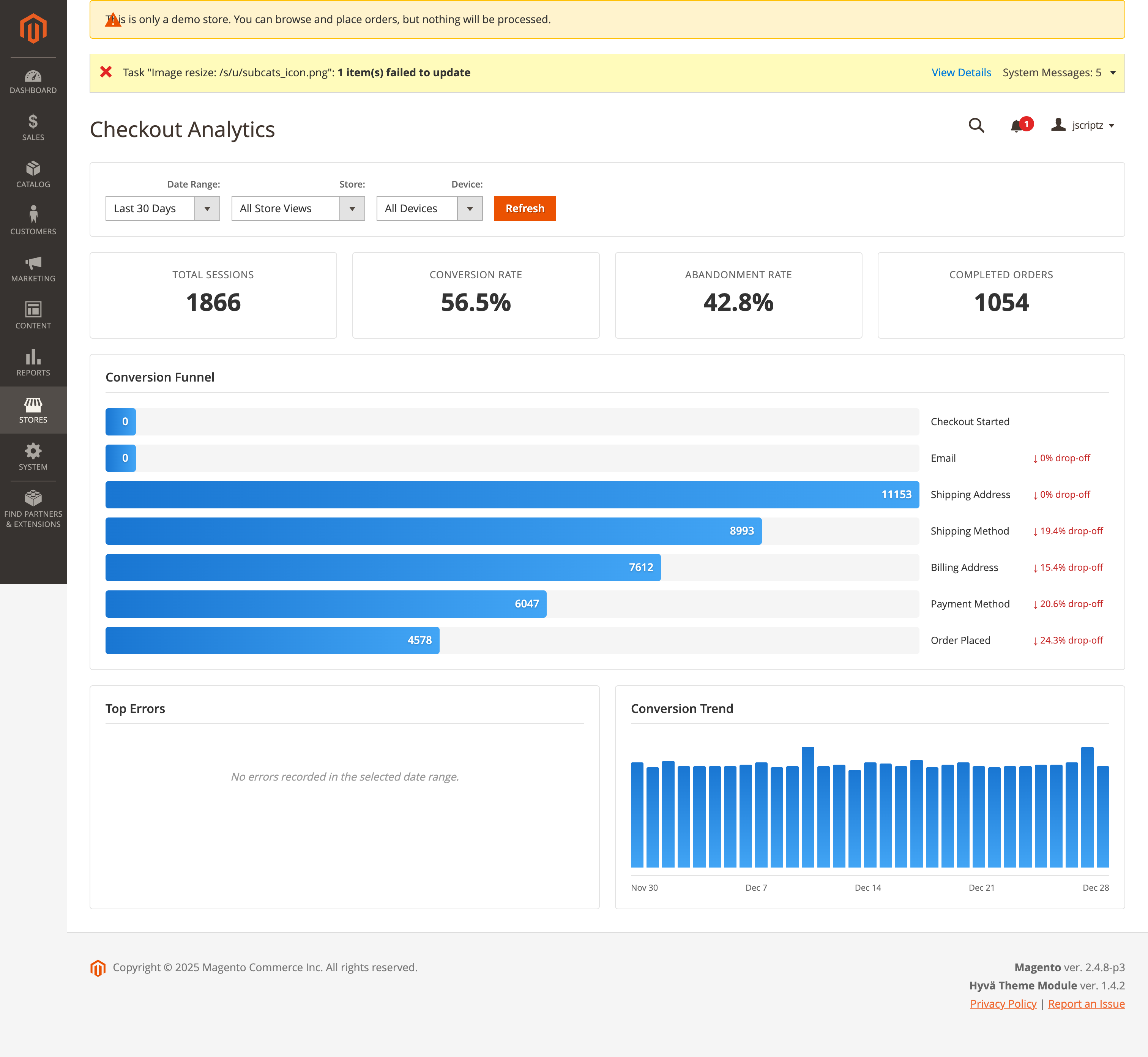 Analytics Dashboard