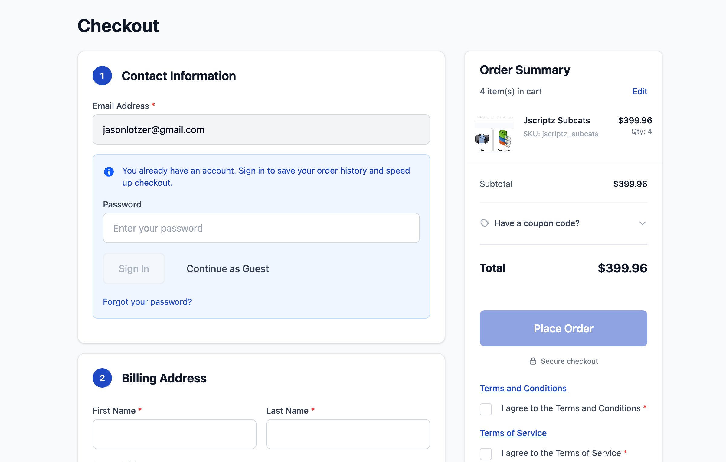 Email Existence Check