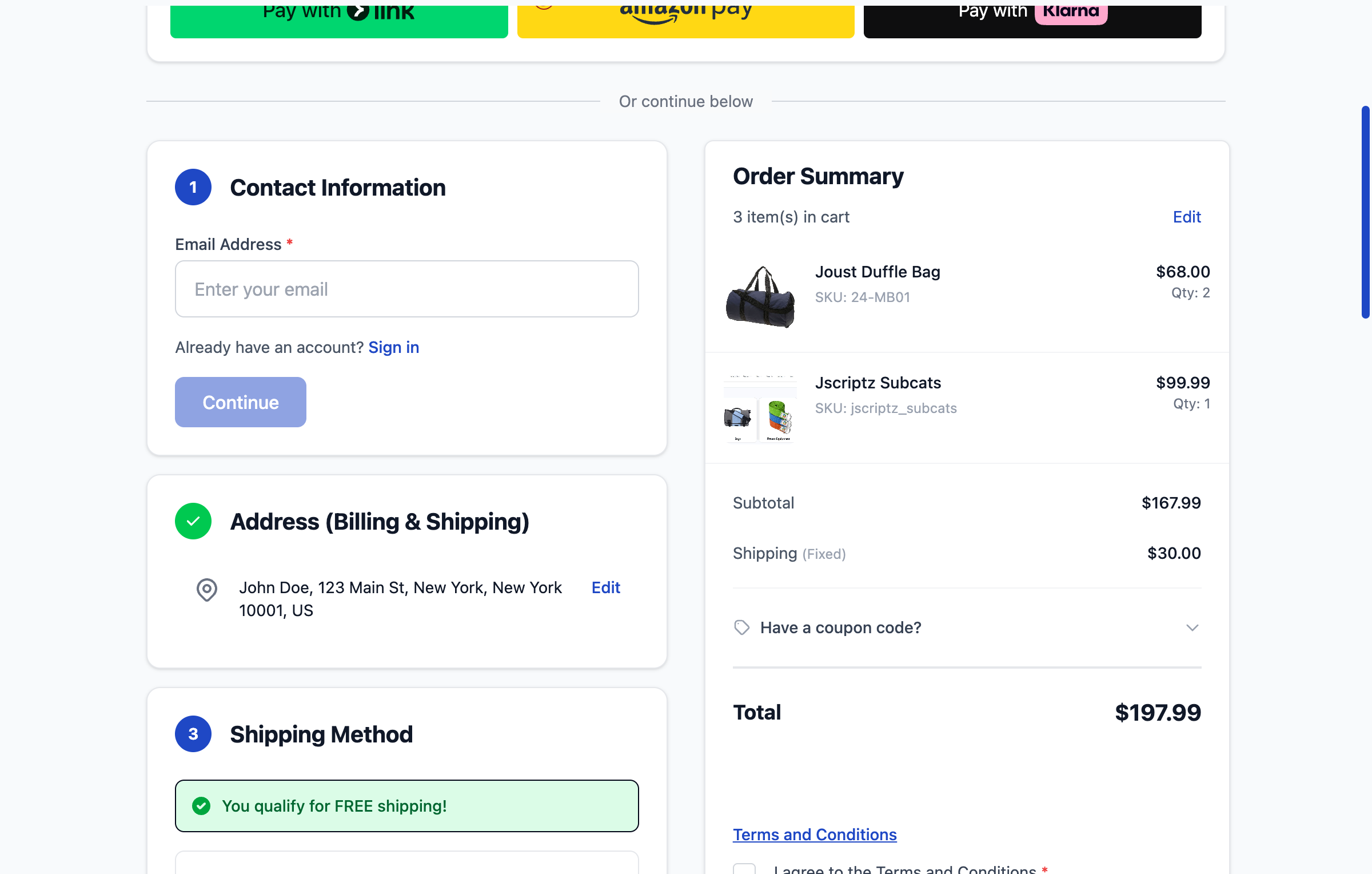 Shipping Cutoff Countdown