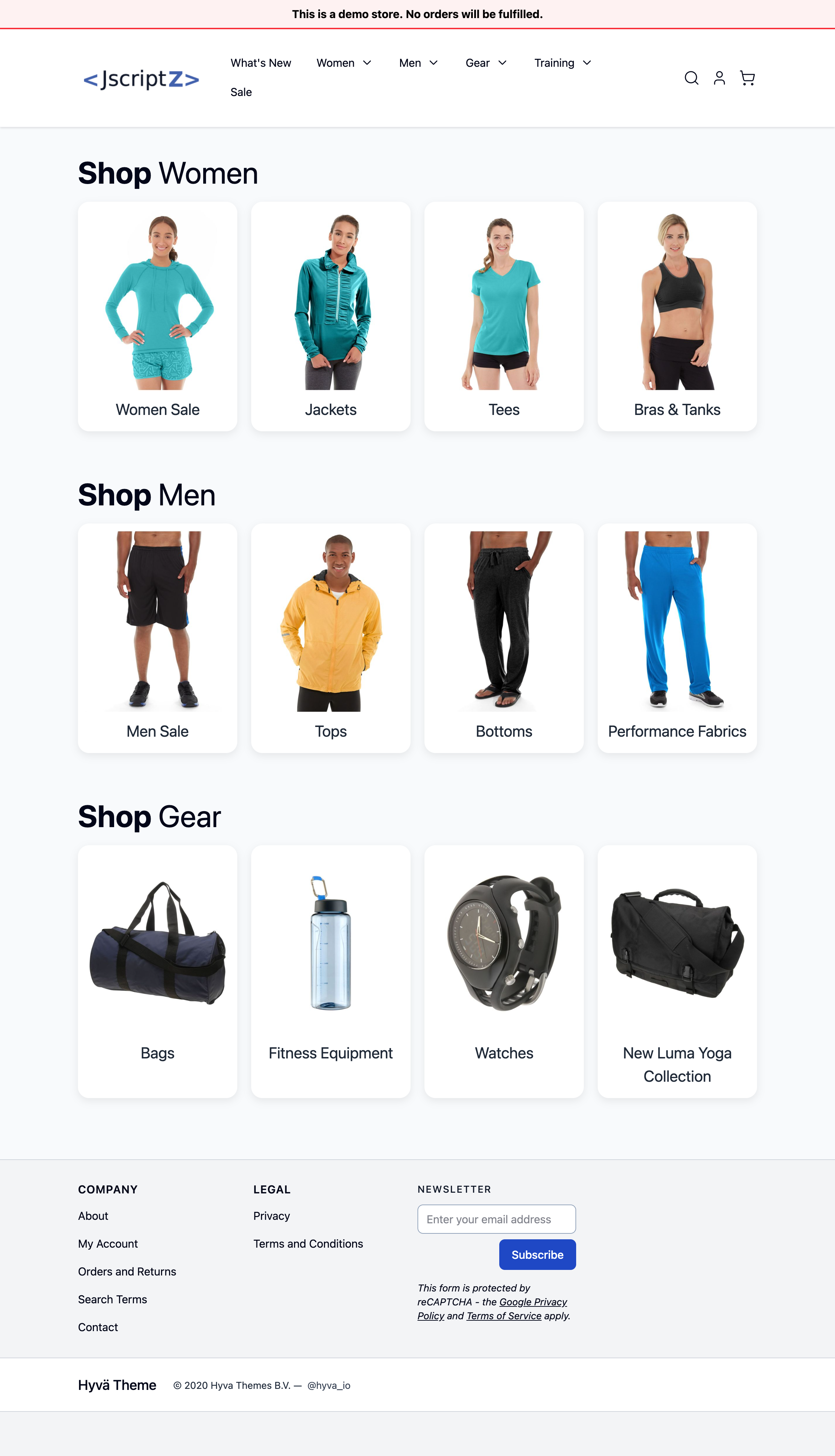 Frontend Display with Subcategory Cards